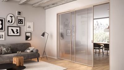 Sliding interior doors