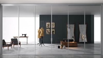 Sliding interior doors