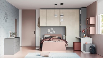 Overbed units and space-saving solution