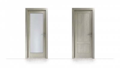 Hinged interior doors