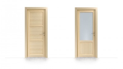 Hinged interior doors