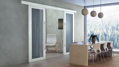 Sliding interior doors