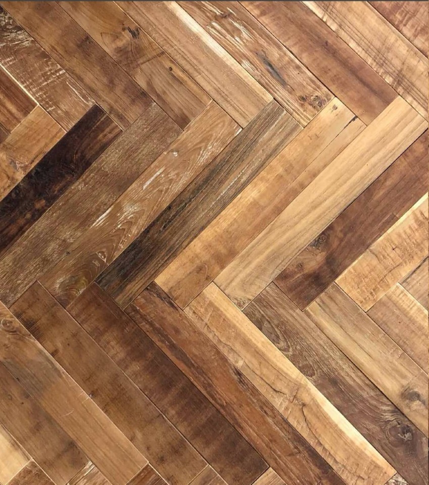 COURMAYEUR<br>Reclaimed Oak Herringbone