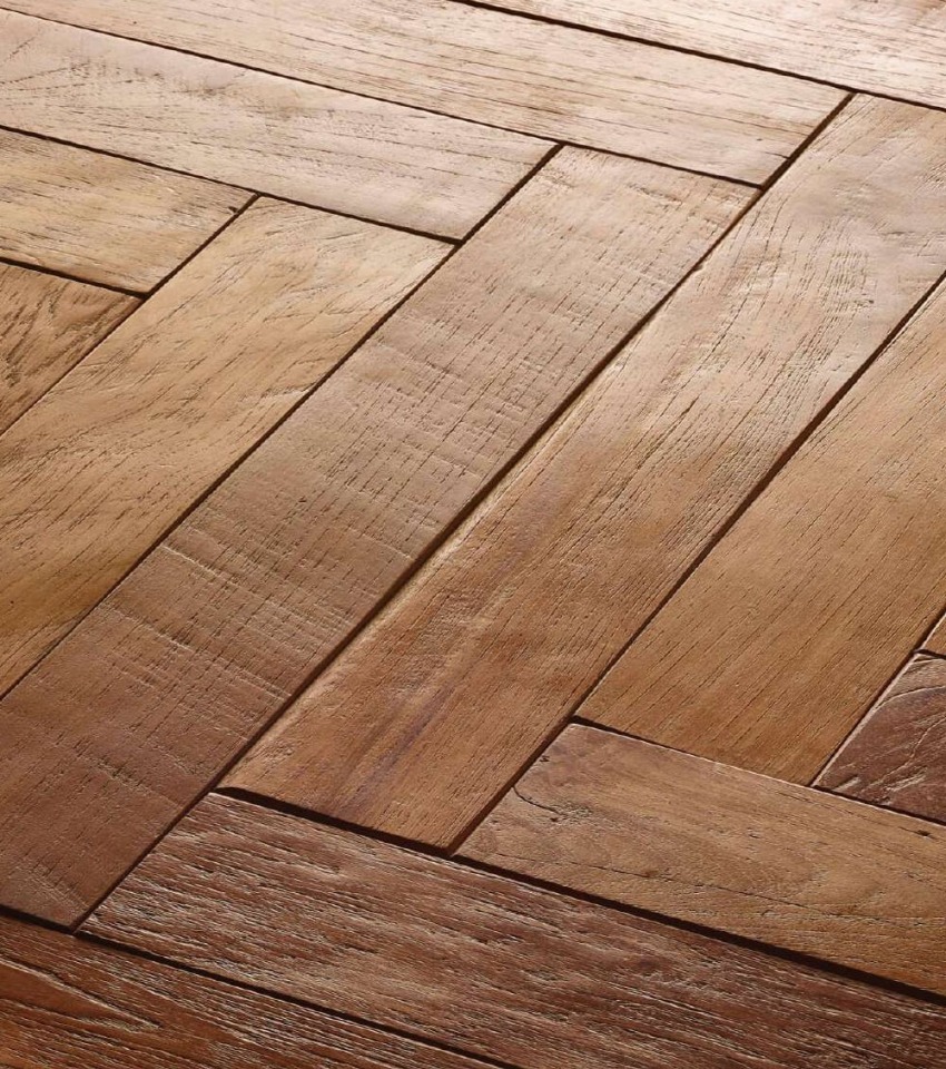 LES DEUX ALPS<br>Old Teak Herringbone