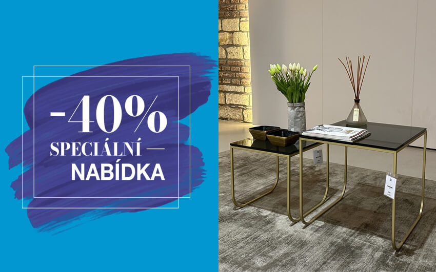 Sada 2 konferenčních stolků BONTEMPI za zvýhodněnou cenu