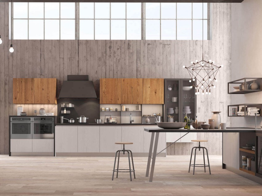 Stile industriale in cucina con Arredo3!