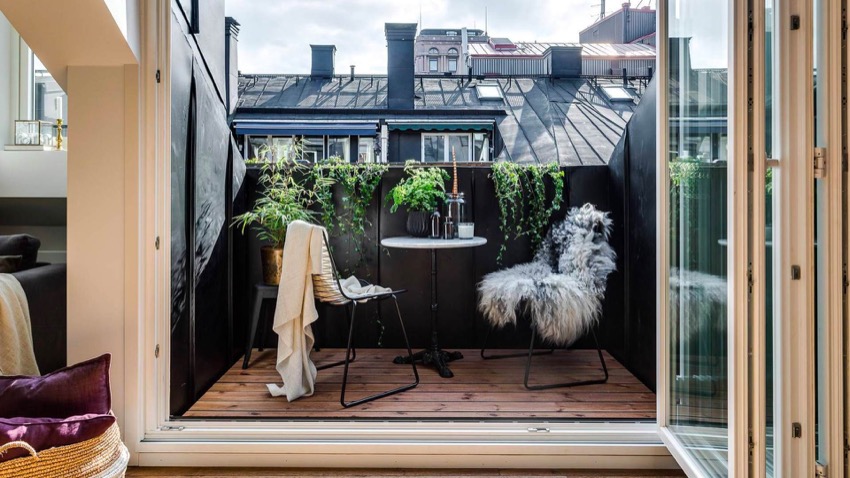 How to get the most out of your balcony even in the winter