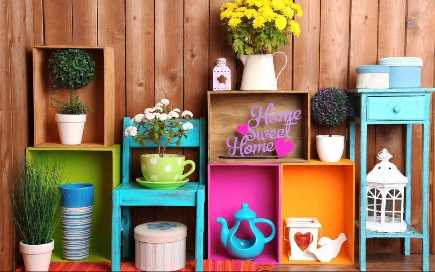 ORGANIZE KNICK-KNACKS AT HOME