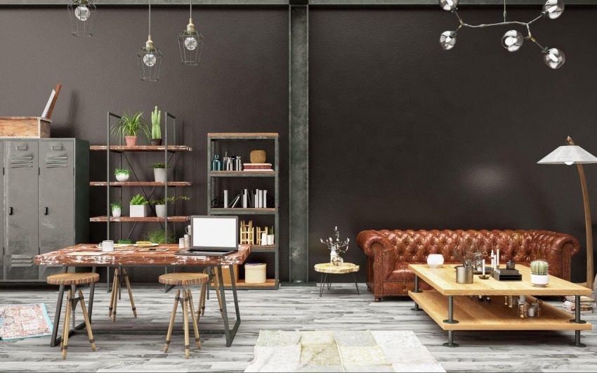 ARREDARE CASA IN STILE INDUSTRIALE