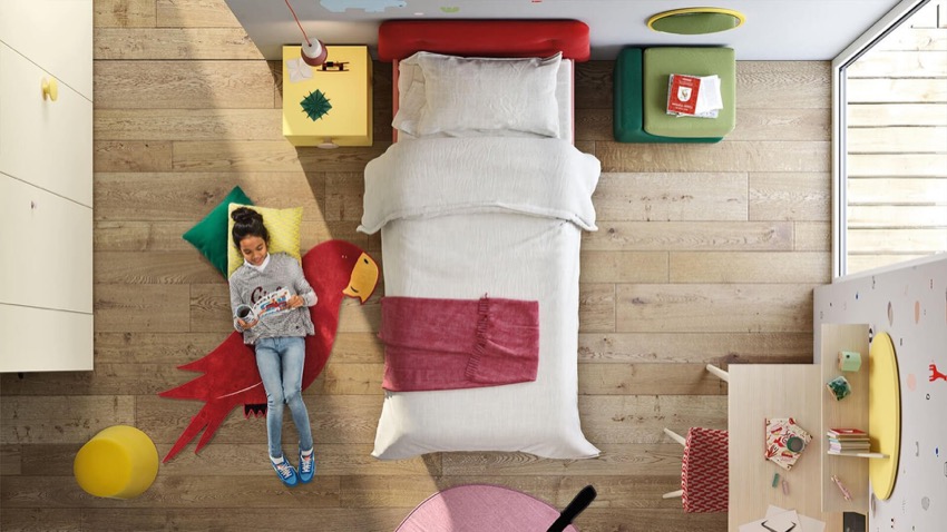How to furnish your child's bedroom:  ideas and suggestions.