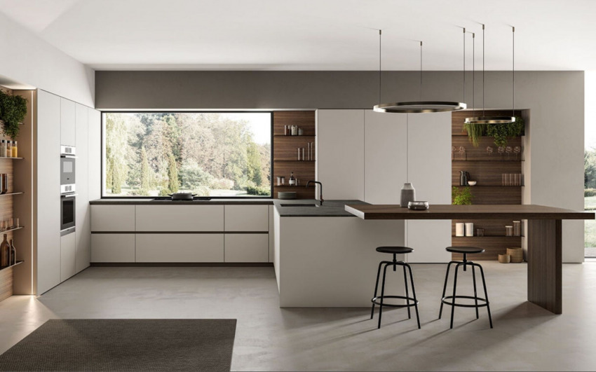 The advantages of kitchens with peninsula