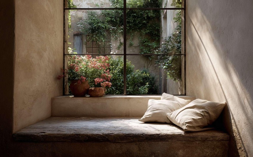 Deep Windows: Sills, Seating, Side Light
