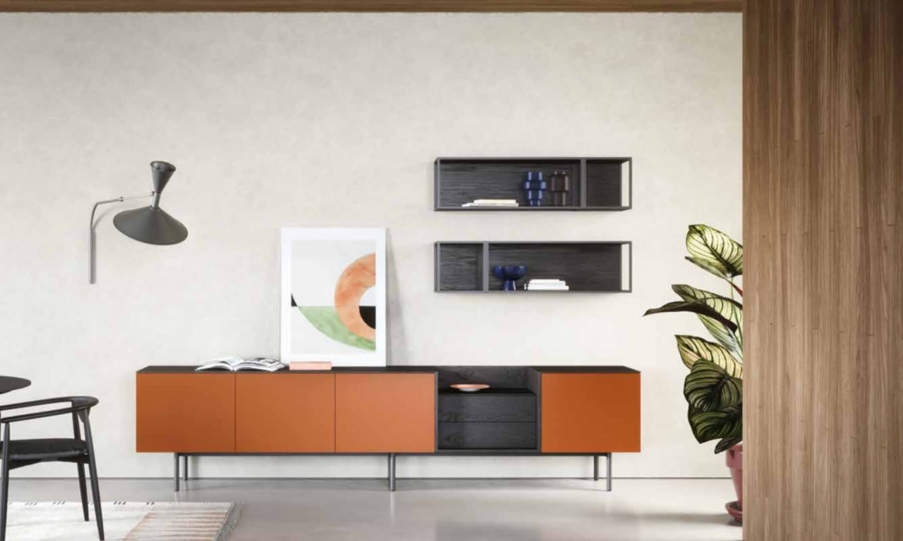 Furnishing the living room: living ideas, the new Novamobili catalogue