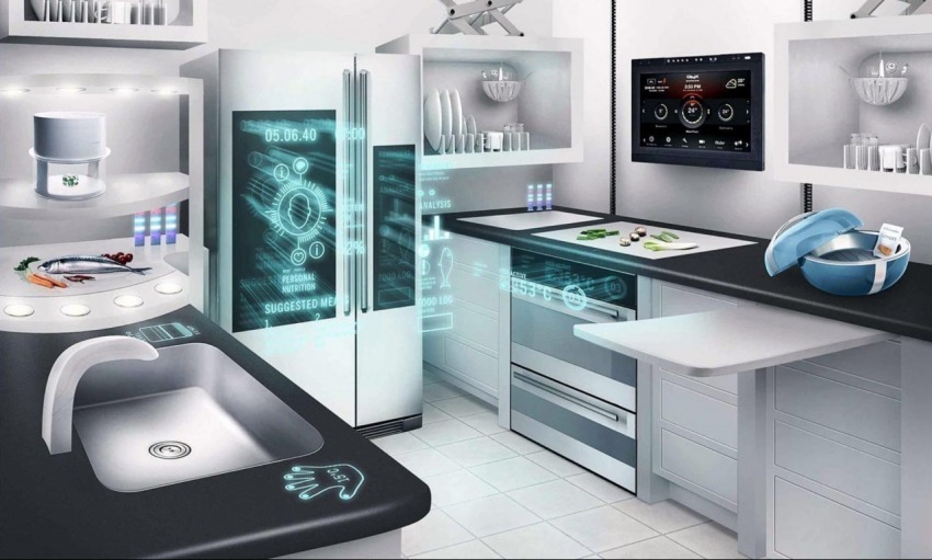 Technology and Design in a Kitchen