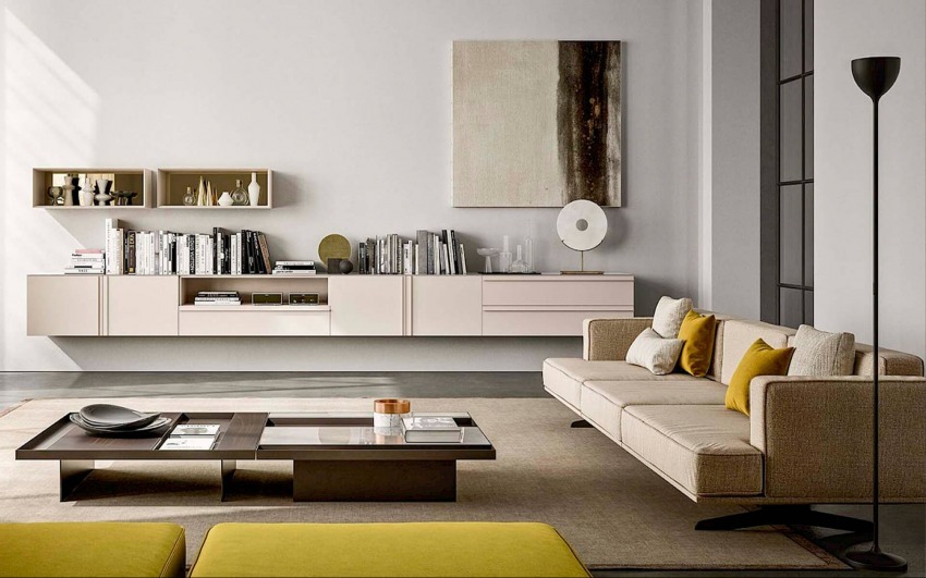 Cream-coloured living room: 10 ideas for a new look.