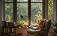The house in the rain