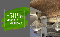 Sada 2 stropních svítidel LODES za zvýhodněnou cenu