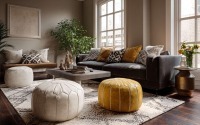 Pouf, Panche e Panchette: I Piccoli Grandi Alleati del Living