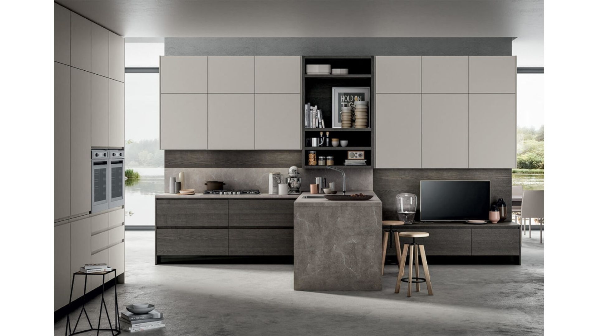 the-kitchen-with-peninsula_IDW_Italia_Biella_Prague