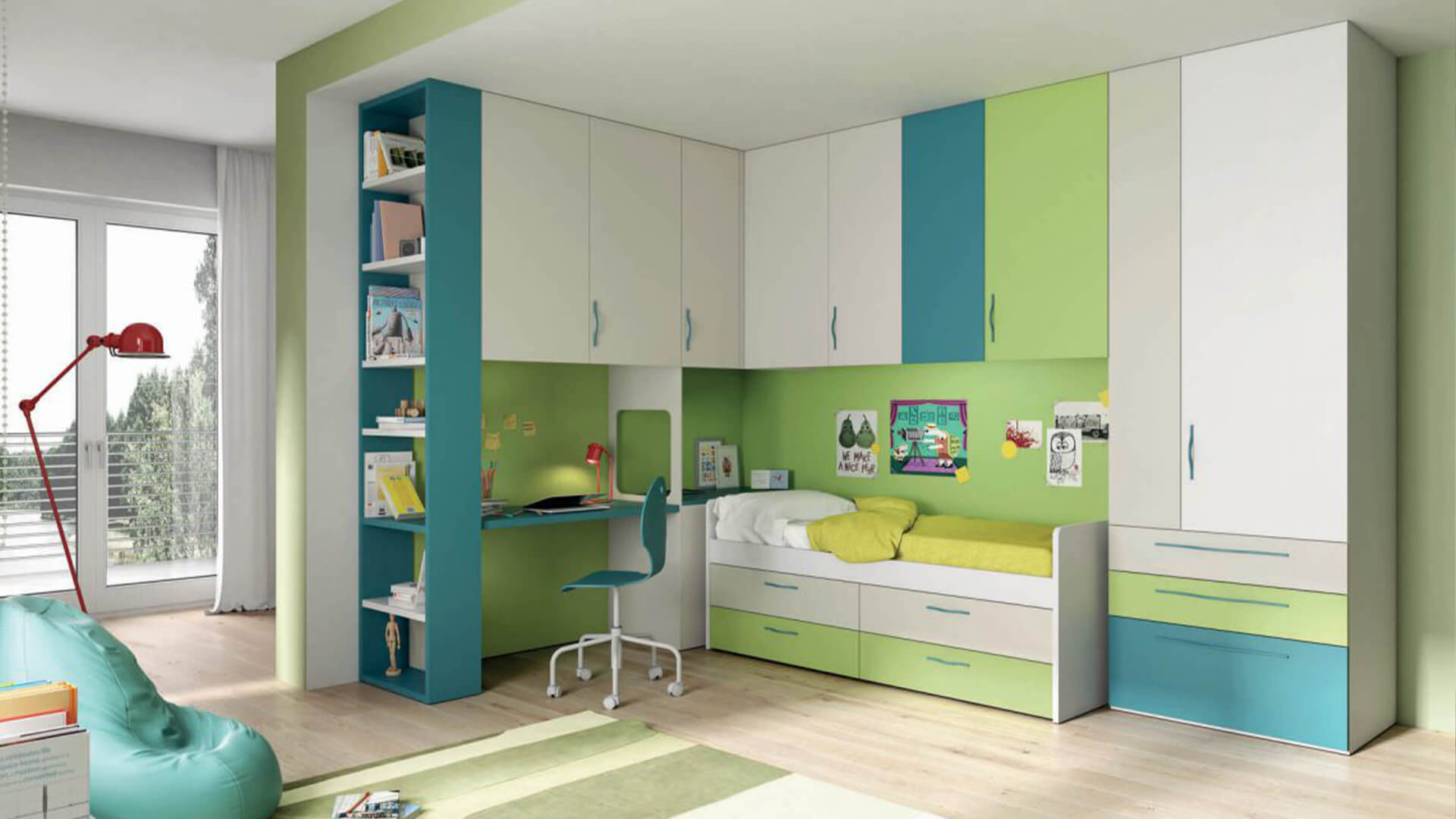 Blog IDW - How to furnish your child's bedroom:  ideas and suggestions.