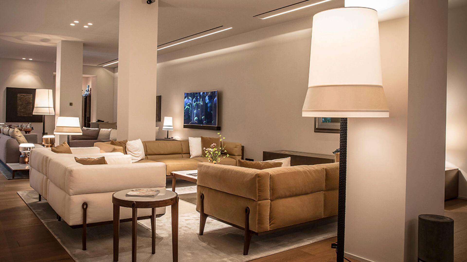 Blog IDW - Living room and lighting: the winning combination of the living area