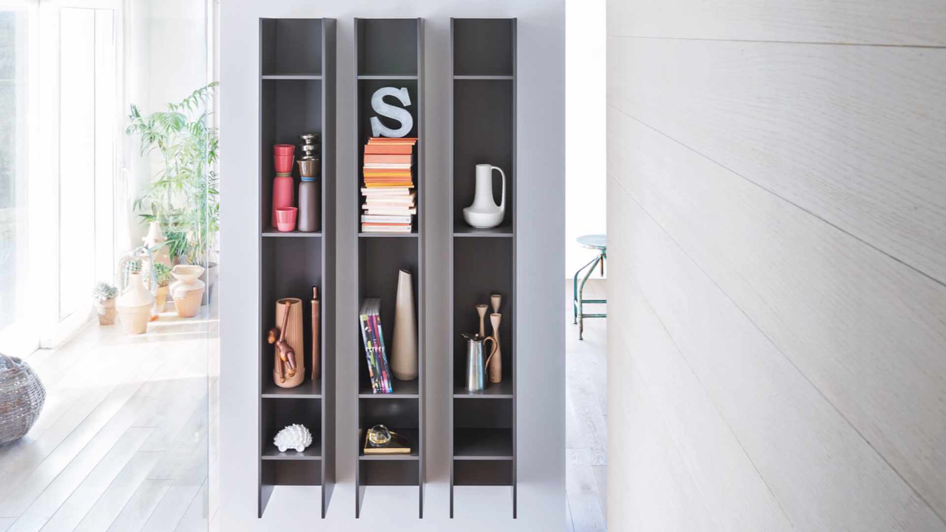 Blog IDW - How to choose bookshelves: proposals from Novamobili