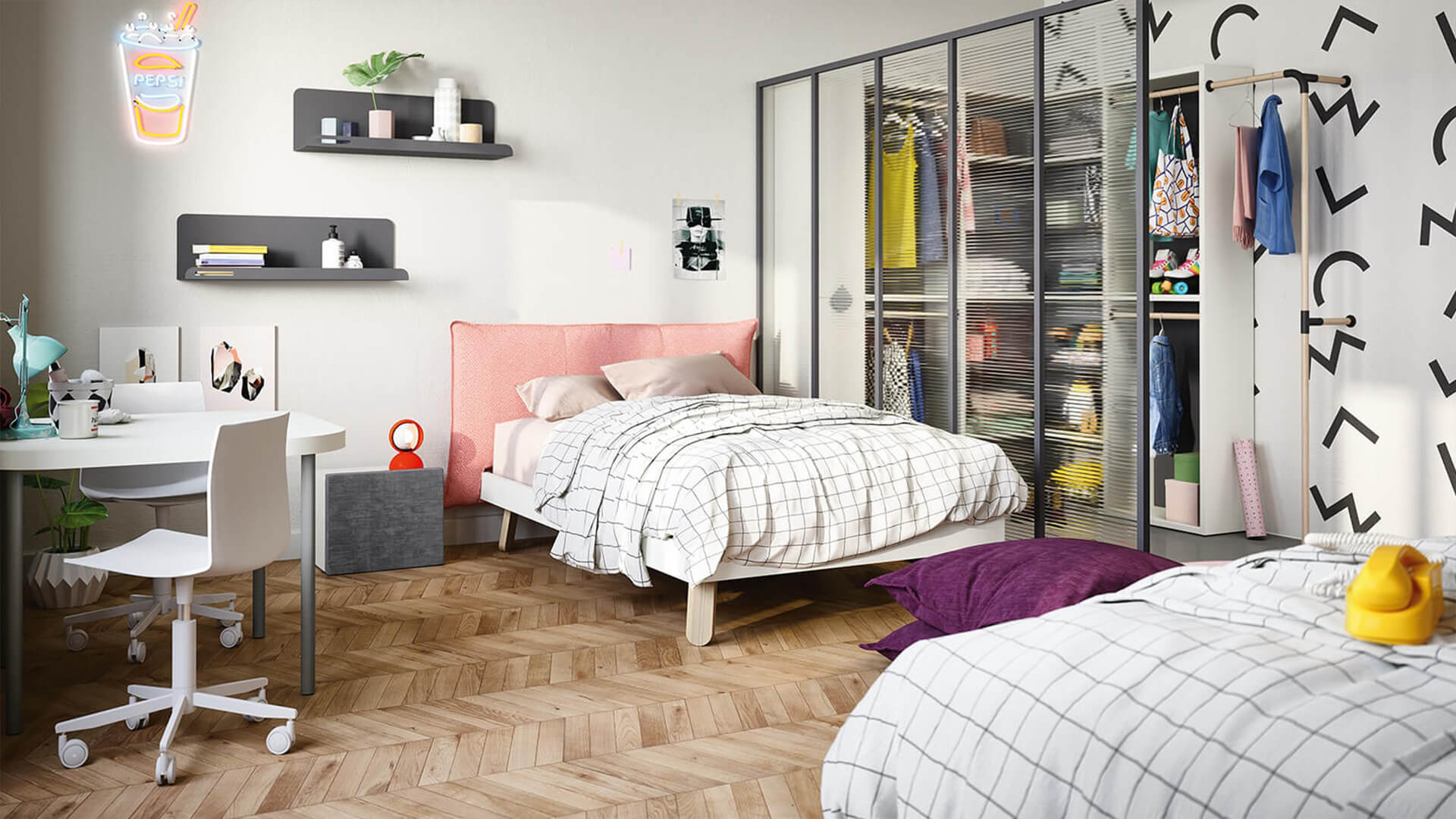 Blog IDW - How to furnish your child's bedroom:  ideas and suggestions.