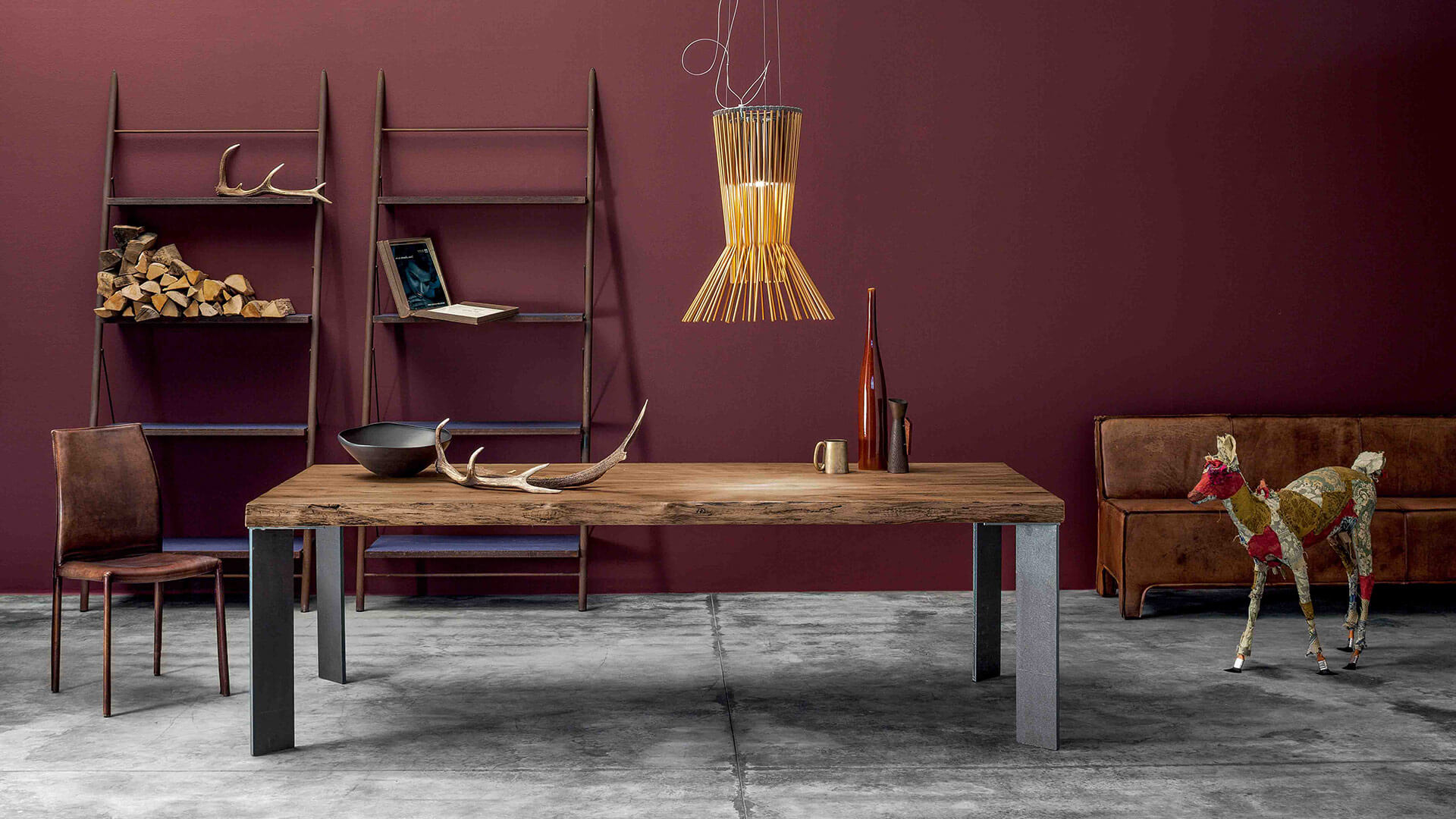 Blog IDW - Design elements in metal to furnish a modern home.