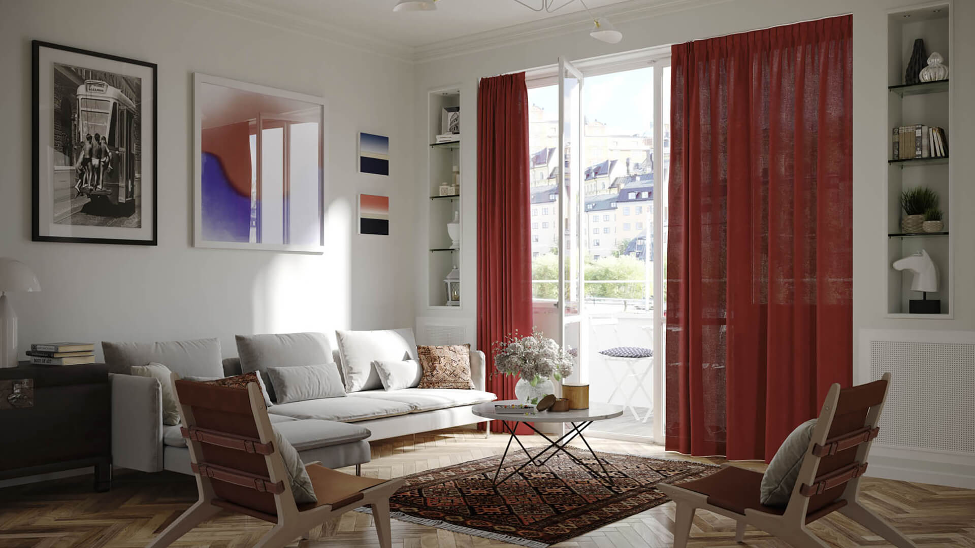 Blog IDW - How to give a new look to your apartment using fabric