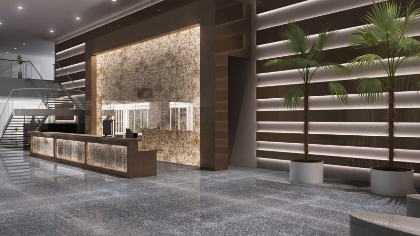 Palazzo di 17 Piani in Nigeria - Ingresso