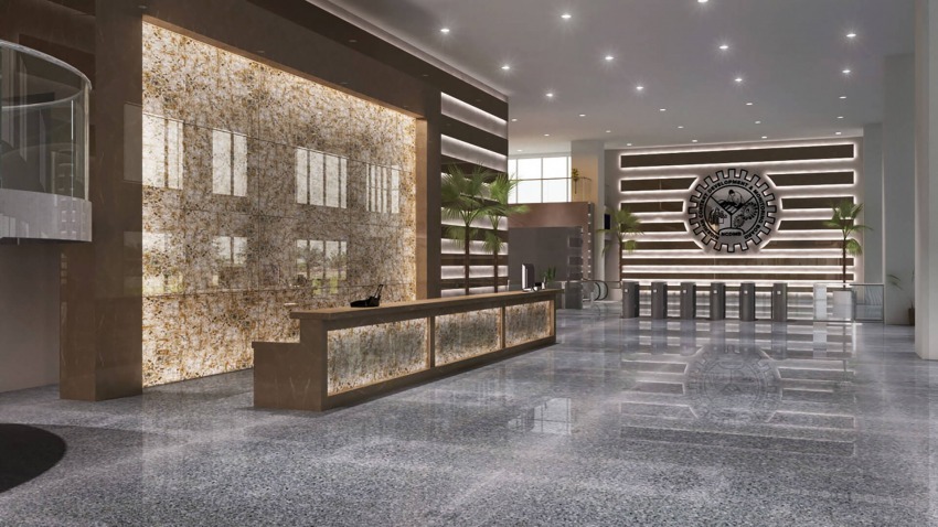 Palazzo di 17 Piani in Nigeria - Ingresso